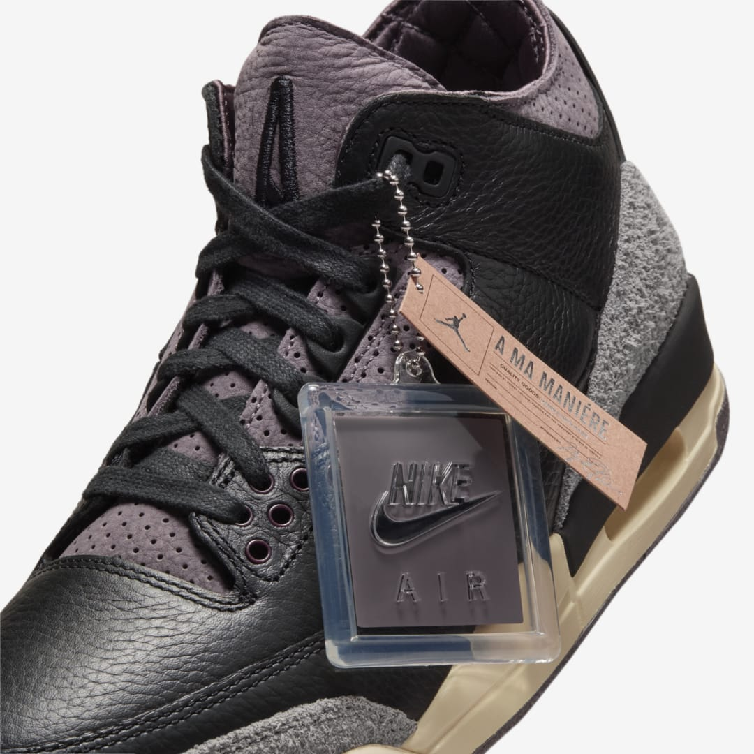 AIR JORDAN 3 RETRO OG SP BLACK VIOLET ORE X A MA MANIERE (W)