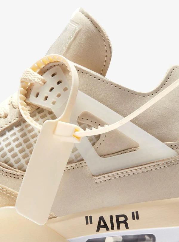 AIR JORDAN 4 RETRO OFF-WHITE SAIL(W)