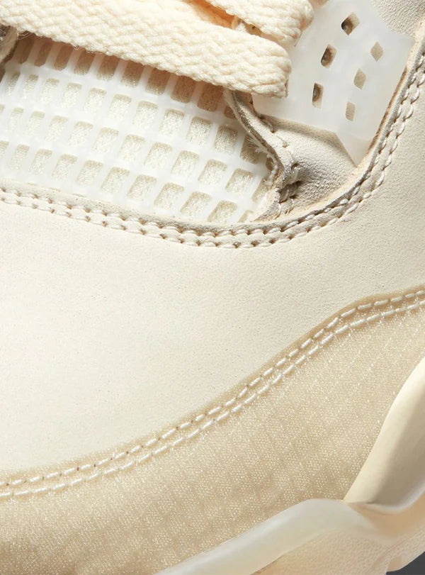 AIR JORDAN 4 RETRO OFF-WHITE SAIL(W)