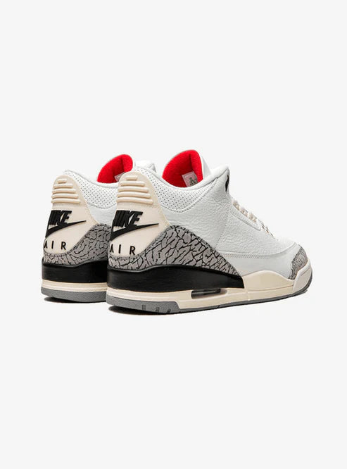 AIR JORDAN 3 RETRO WHITE CEMENT REIMAGINED
