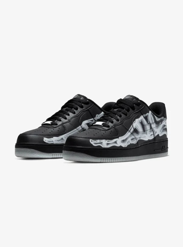 NIKE AIR FORCE 1 LOW BLACK SKELETON HALLOWEEN (2019)