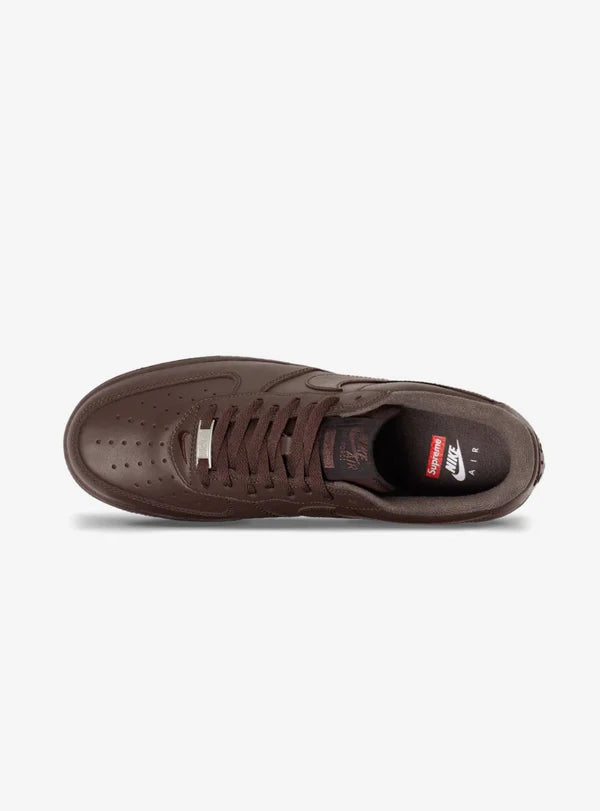 NIKE AIR FORCE 1 LOW SUPREME BAROQUE BROWN