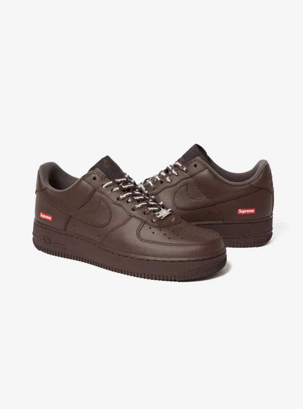 NIKE AIR FORCE 1 LOW SUPREME BAROQUE BROWN