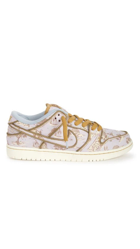 NIKE SB DUNK LOW PRO PREMIUM PASTORAL PTINT GREY/COCONUT MILK-KHAKI