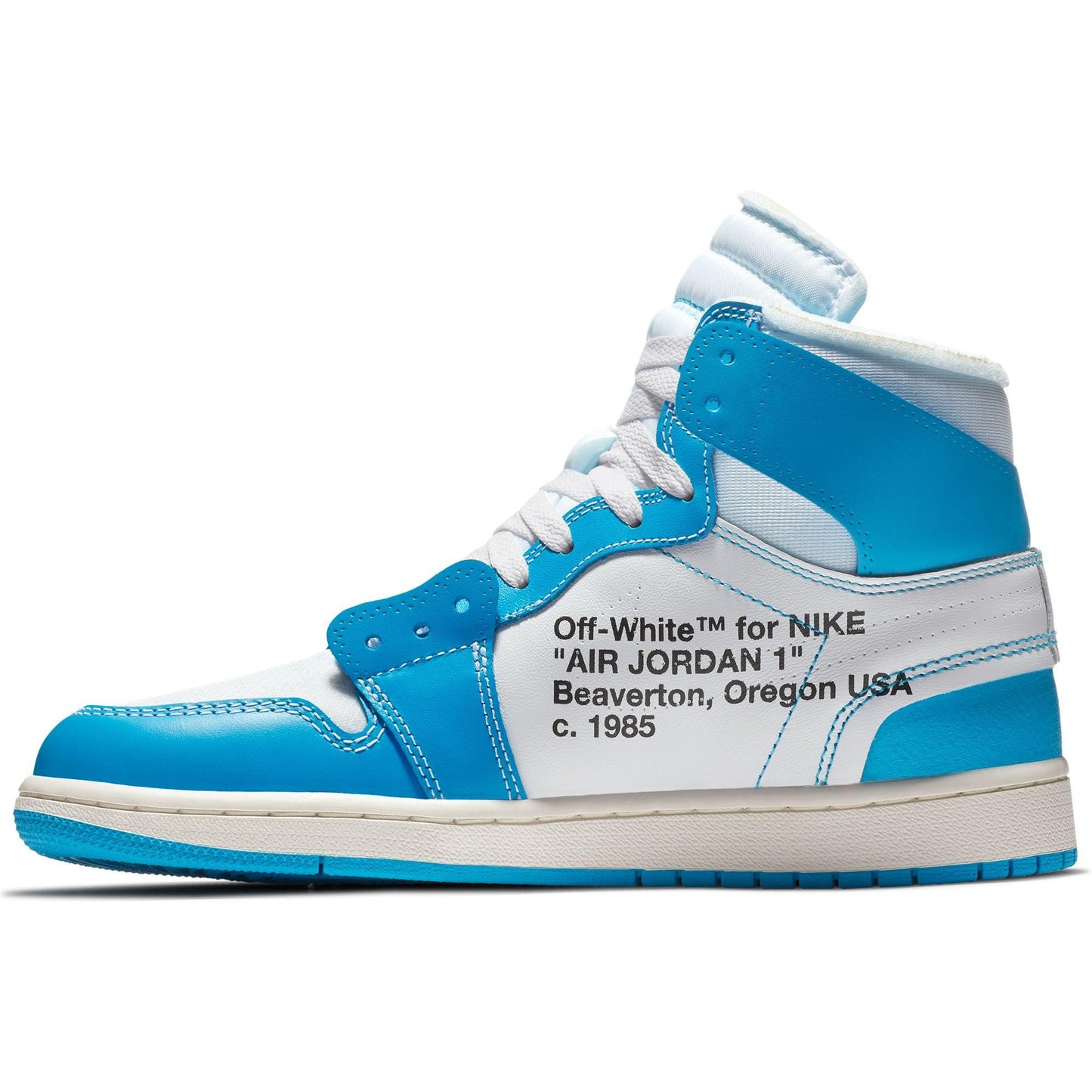 JORDAN 1  RETRO HIGH OFF-WHITE UNIVERSITY BLUE