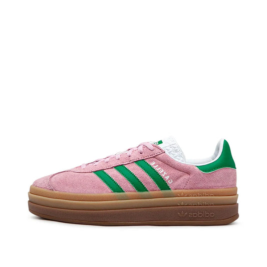 Adidas Gazelle Bold True Pink Green Cloud White