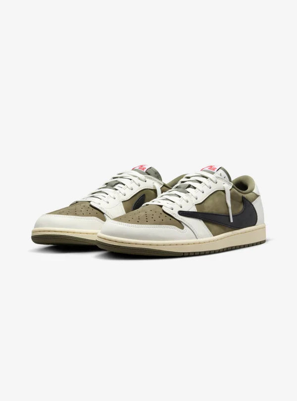 AIR JORDAN 1 LOW OG SP X TRAVIS SCOTT MEDIUM OLIVE