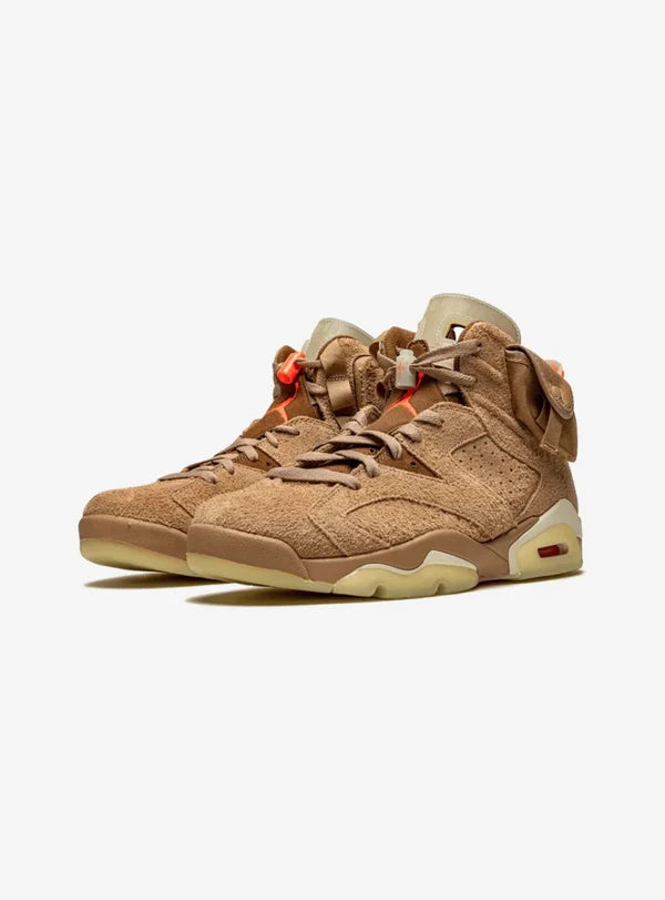 AIR JORDAN 6 RETRO TRAVIS SCOTT BRITISH KHAKI