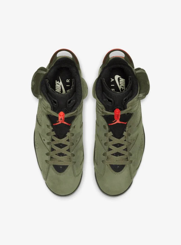 AIR JORDAN 6 RETRO TRAVIS SCOTT OLIVE