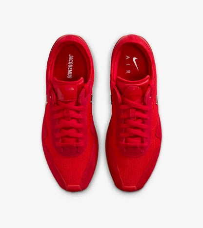 AIR MAX 1 X JACQUEMUS UNIVERSITY RED AND METALLIC SILVER (W)