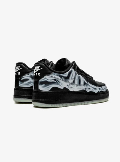 NIKE AIR FORCE 1 LOW BLACK SKELETON HALLOWEEN (2019)