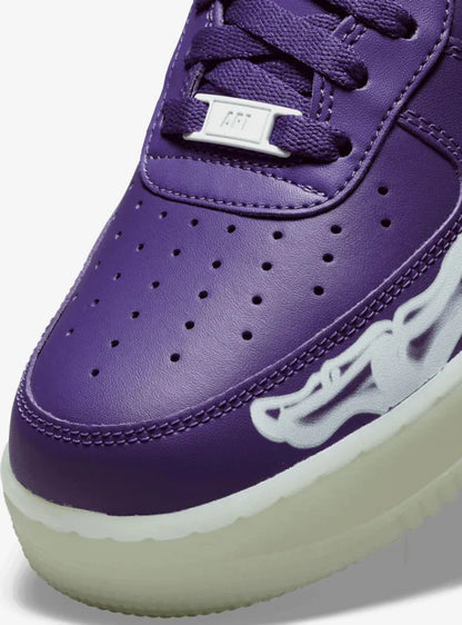 NIKE AIR FORCE 1 LOW PURPLE SKELETON HALLOWEEN (2021)