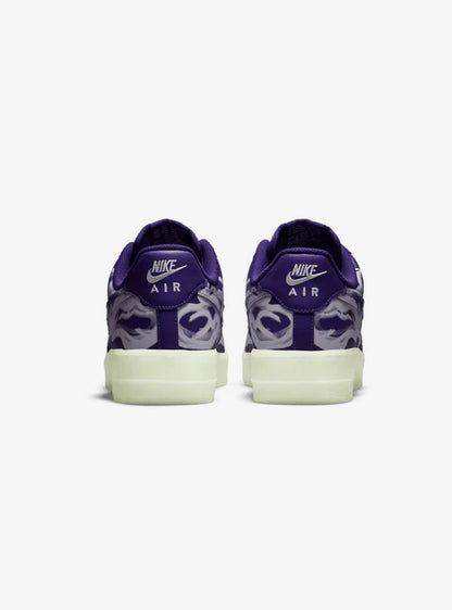 NIKE AIR FORCE 1 LOW PURPLE SKELETON HALLOWEEN (2021)