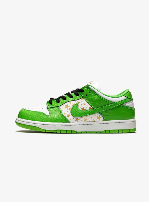 NIKE SB DUNK LOW SUPREME STARS MEAN GREEN (2021)