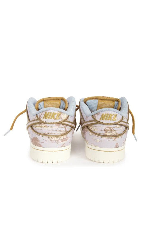 NIKE SB DUNK LOW PRO PREMIUM PASTORAL PTINT  GREY/COCONUT MILK-KHAKI
