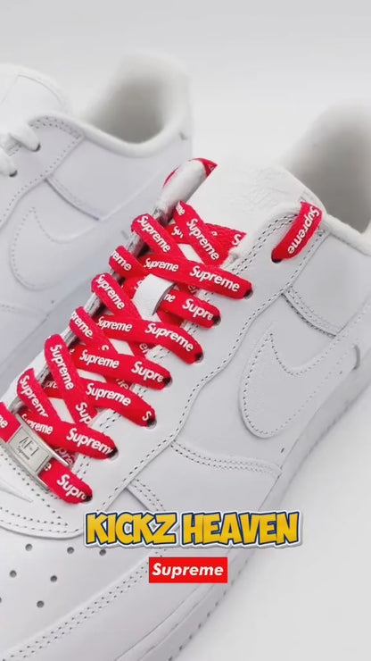 NIKE AIR FORCE 1 LOW SUPREME WHITE